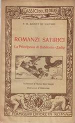 Romanzi Satirici la principessa di Babilonia  - Zadig