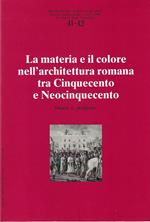 materia e il colore nell'architettura romana nel cinquecento e neocinquecento