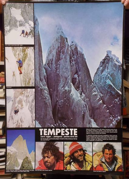 Tempeste. Cerro Egger - Patagonia - Parete Nord Est - copertina