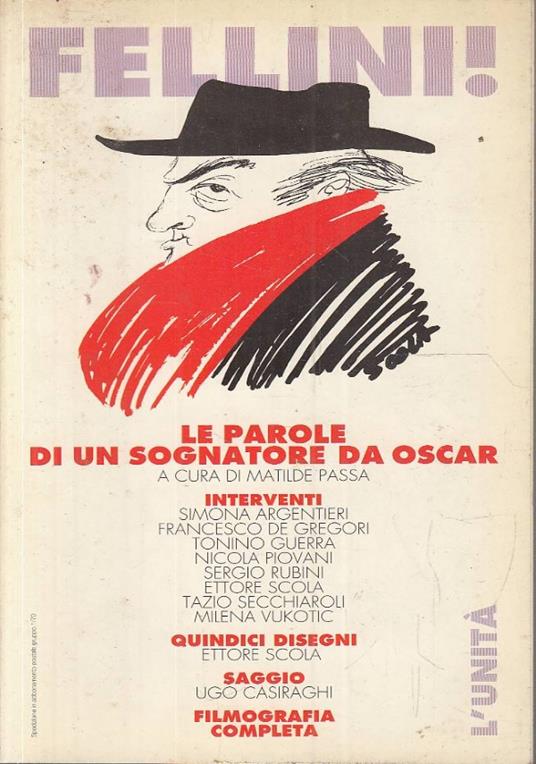 FELLINI! le parole di un sognatore da Oscar - copertina