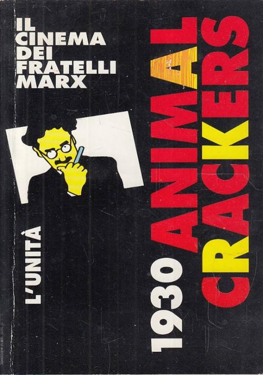 Animal crackers - Il cinema dei fratelli Marx - 1930 - copertina