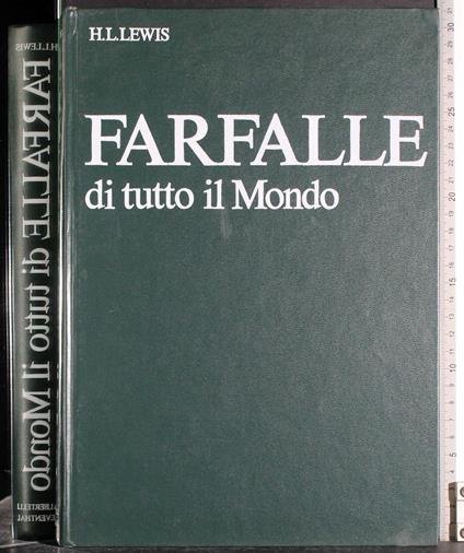 Farfalle di tutto il mondo - Lewis - copertina