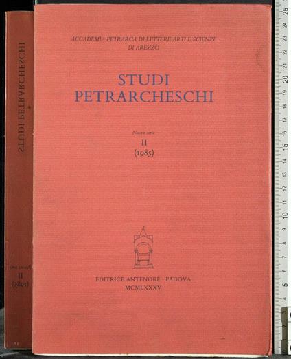 Studi Petrarcheschi II - copertina