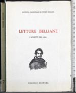 Letture Belliane. I sonetti del 1836