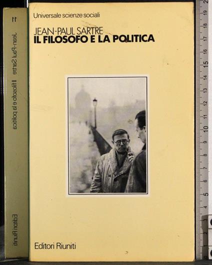 filosofia e la politica - Jean-Paul Sartre - copertina