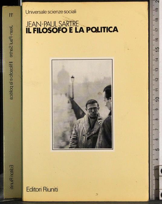 filosofia e la politica - Jean-Paul Sartre - copertina