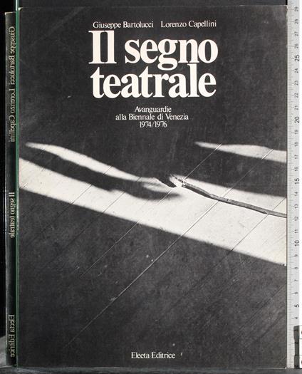Il segno teatrale - copertina