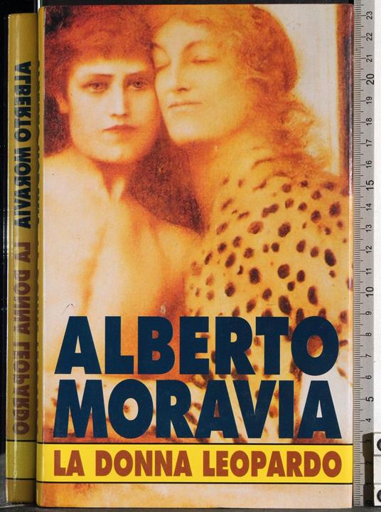 donna leopardo - Alberto Moravia - copertina