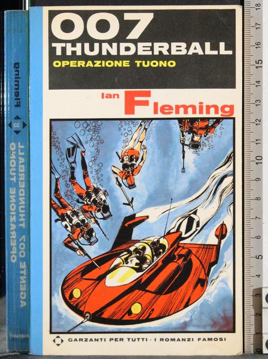 Agenze 007. Thunderball. Operazione tuono - Ian Fleming - copertina