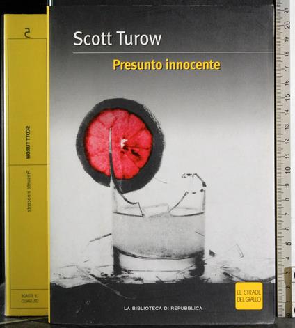 Presunto innocente - Scott Turow - copertina