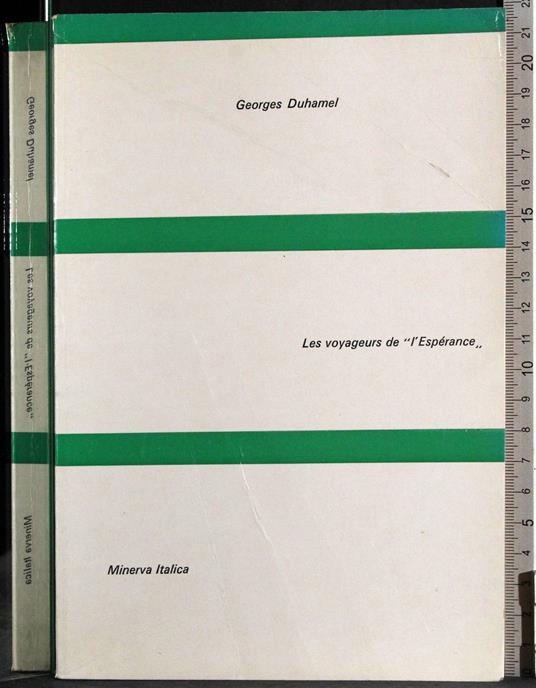 Les voyageurs de ''l'Esperance,, - Georges Duhamel - copertina