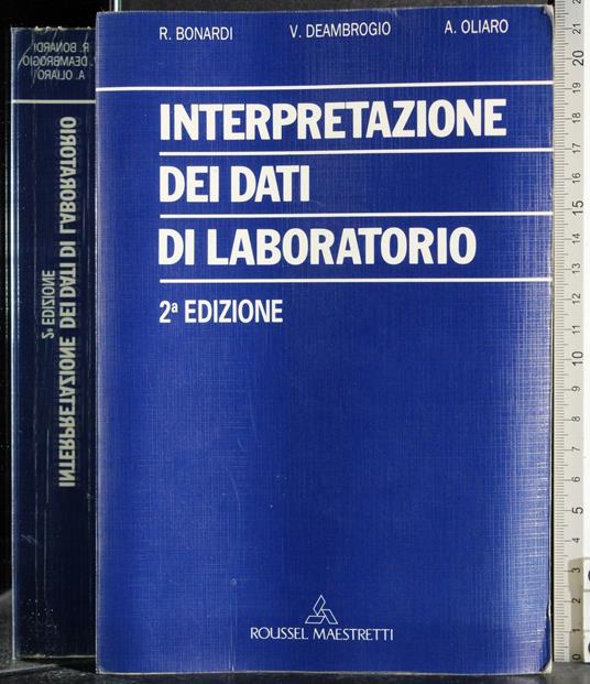 Interpretazione dei dati di laboratorio - copertina