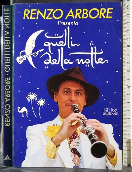 Quelli della notte - Renzo Arbore - copertina