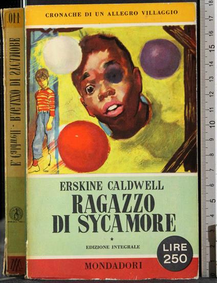 Il ragazzo di Sycamore - Erskine Caldwell - copertina