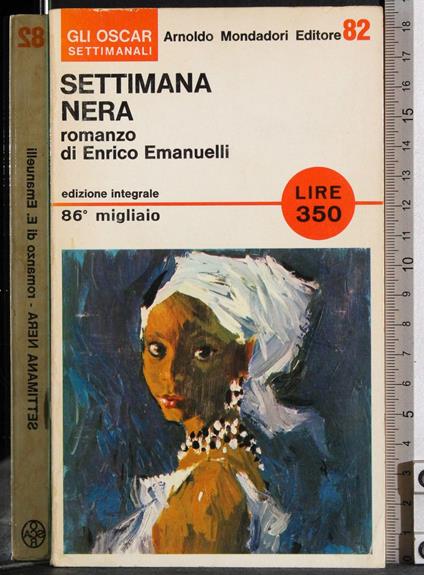 Settimana nera - Enrico Emanuelli - copertina