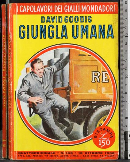 Giungla umana - David Goodis - copertina