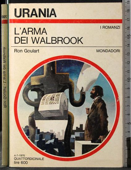 L' arma dei walbrook - Ron Goulart - copertina