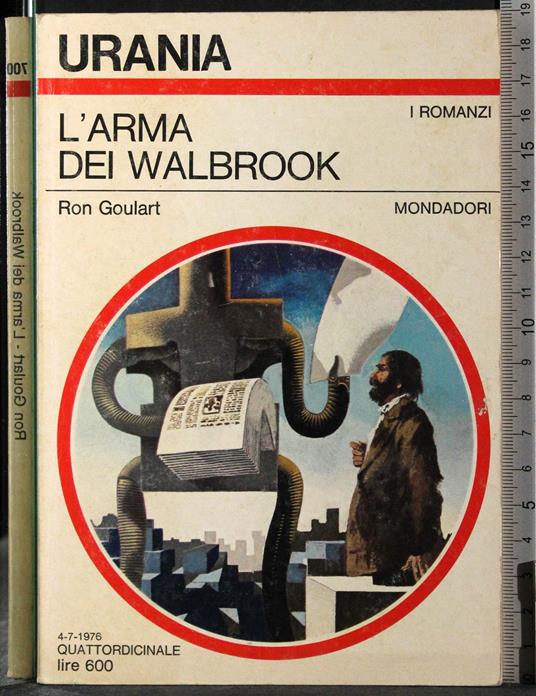 L' arma dei walbrook - Ron Goulart - copertina