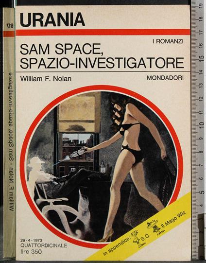 Sam space, spazio-investigatore - William Nolan - copertina