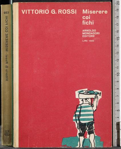 Miserere coi fichi - Vittorio Rossi - copertina