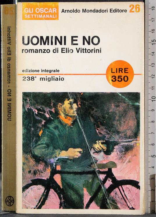 Uomini e no - Elio Vittorini - copertina