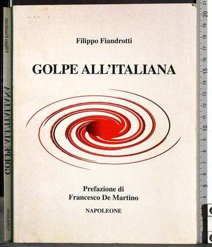 Golpe all'Italiana - Filippo Fiandrotti - copertina