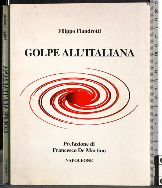 Golpe all'Italiana - Filippo Fiandrotti - copertina
