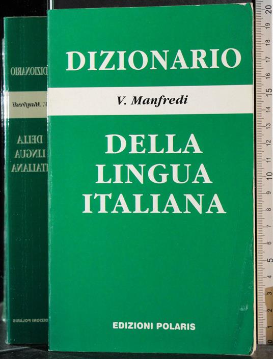 Dizionario della lingua italiana - Manfredi - copertina