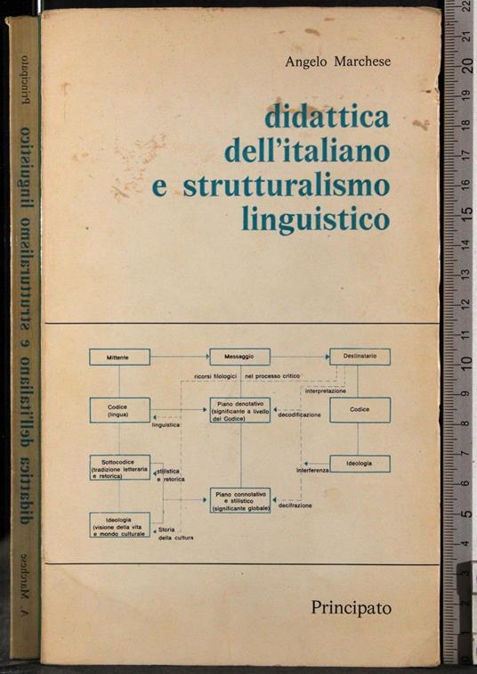 Didattica dell'italiano e strutturalismo linguistico - A. Marchesi - copertina