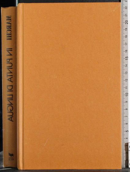 In punta di lingua - Cesare Marchi - copertina