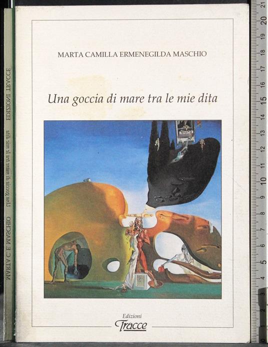 Una goccia di mare tra le mie dita - copertina