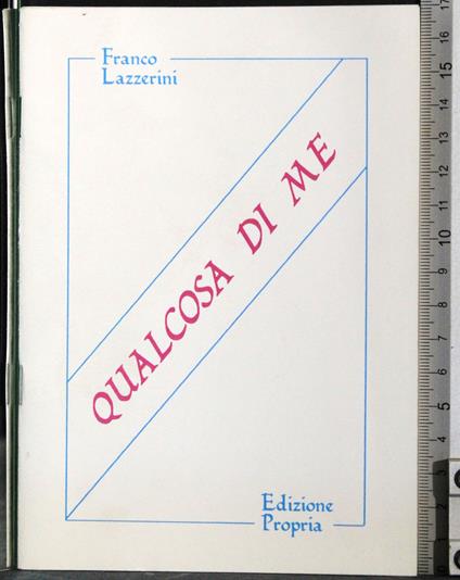 Qualcosa di me - copertina