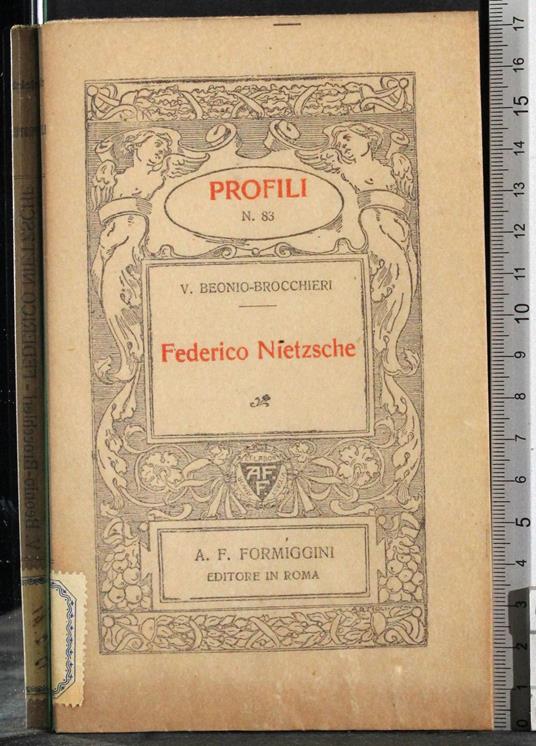 Federico Nietzsche - copertina