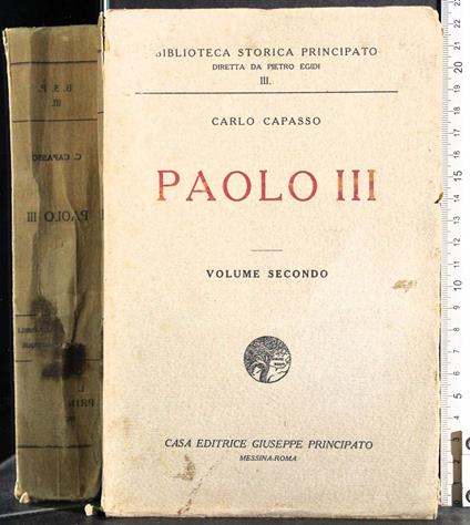 Paolo III. Vol 2 - copertina