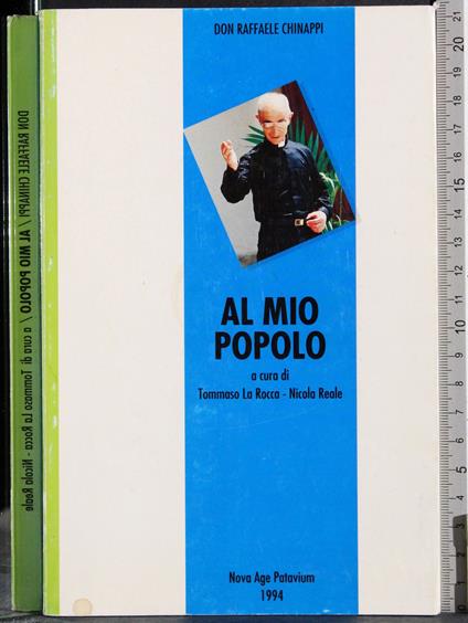 Al mio popolo - copertina
