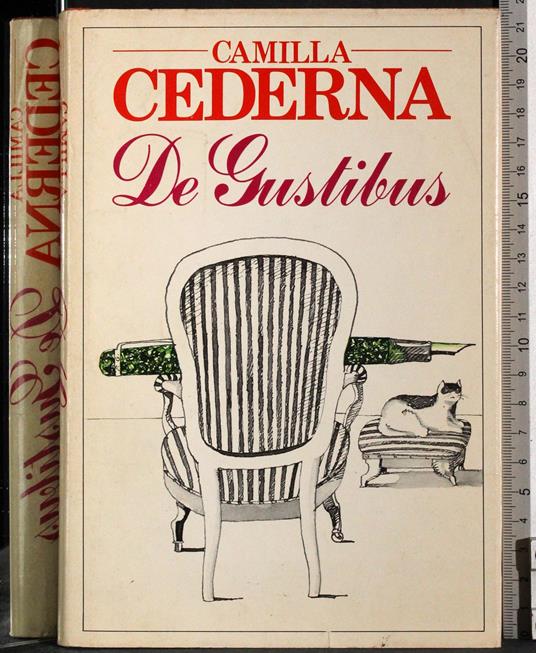 De Gustibus - Camilla Cederna - copertina