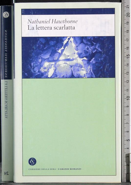 lettera scarlatta - Nathaniel Hawthorne - copertina