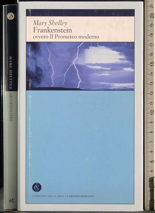 Frankenstein - Mary Shelley - copertina