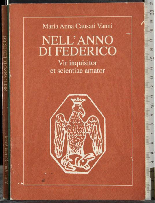 Nell'anno di Federico - Vanni - copertina