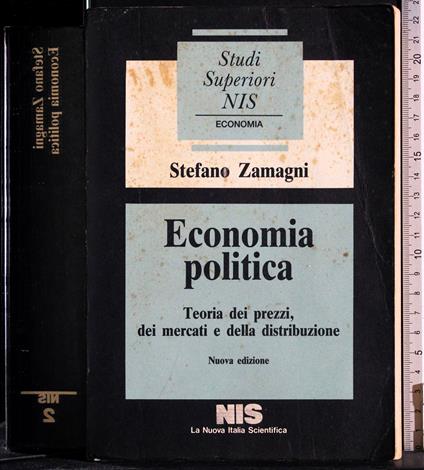 Economia Politica - Stefano Zamagni - copertina