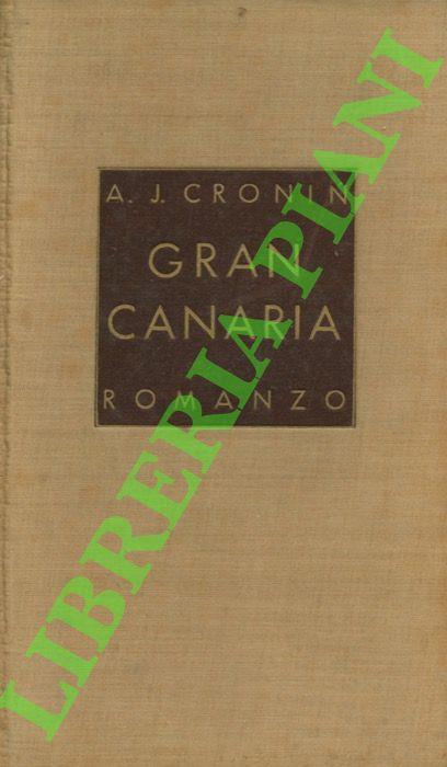 Gran canaria - A. Joseph Cronin - copertina