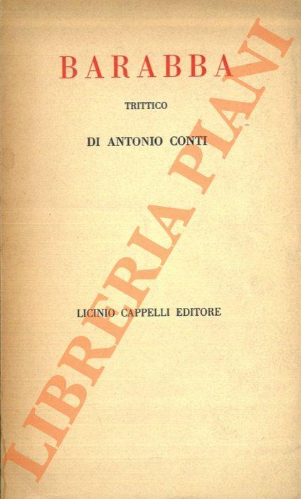 Barabba - Antonio Conti - copertina