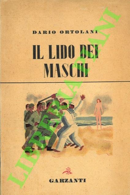 Il lido dei maschi - Mario Ortolani - copertina