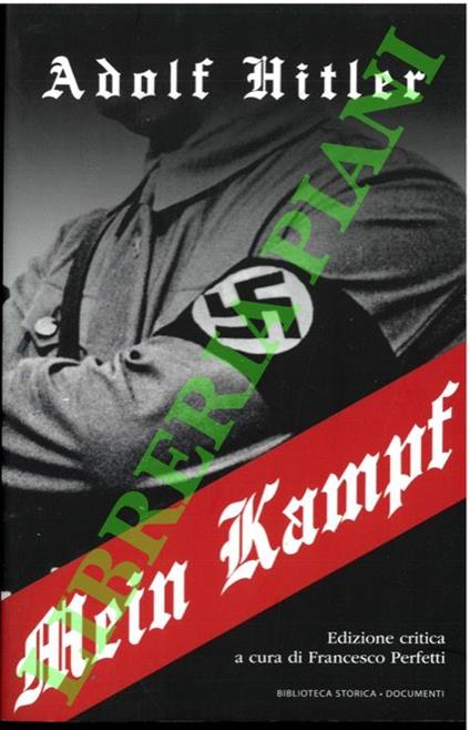Mein Kampf - Adolf Hitler - copertina