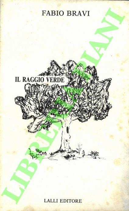 Il raggio verde - Fabio Bravi - copertina