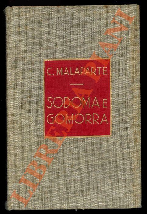 Sodoma e Gomorra - Curzio Malaparte - copertina