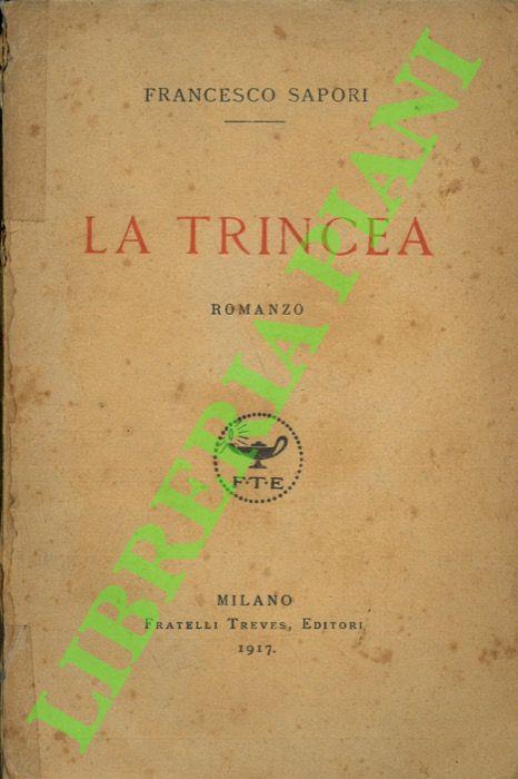 trincea - Francesco Sapori - copertina
