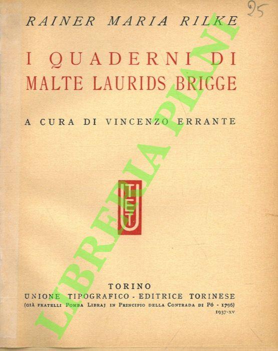 I quaderni di Malte Laurids Brigge