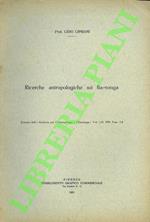 Ricerche antropologiche sui Ba-tonga