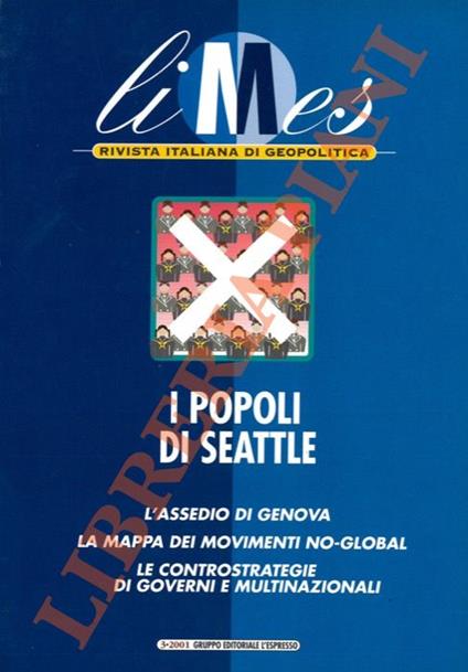 I popoli di Seattle. N° 3/2001 - Lucio Caracciolo - copertina